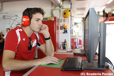 ザウバーでの今季F1デビューを目指していたジュール・ビアンキ