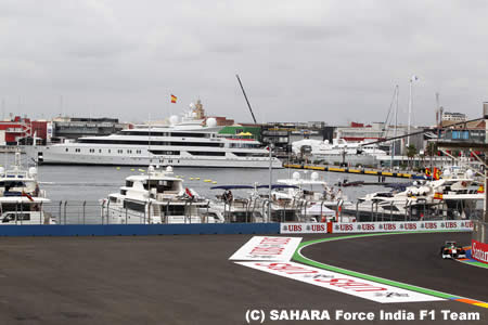 F1ボス、バレンシア州首相と会談