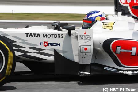 HRTのレースシート、価格は約6億円