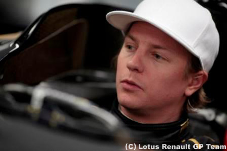 ロータス、キミ・ライコネンが新車の初走行を担当