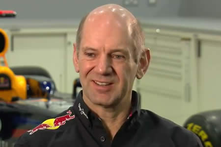 【動画】エイドリアン・ニューイ、インタビュー　RB8発表