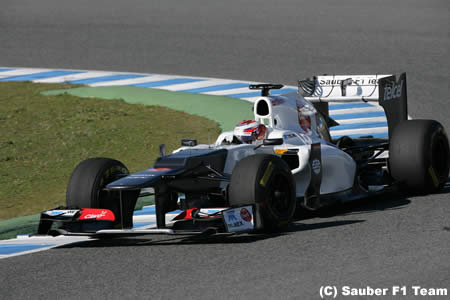 小林可夢偉「新車の感じはいい」