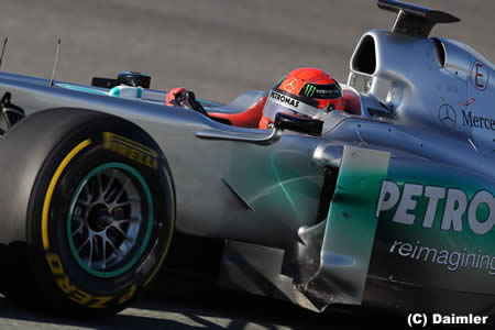 ミハエル・シューマッハがトップ。ヘレステスト2日目の結果