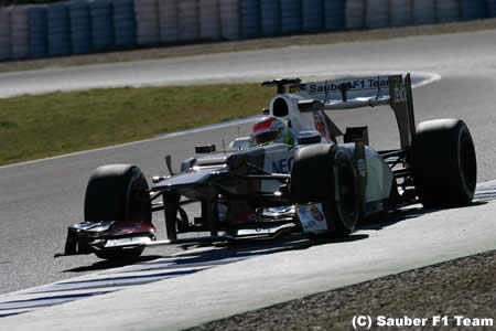 セルジオ・ペレス「新車には満足している」