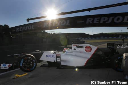 ザウバー、空力新パーツに手応え