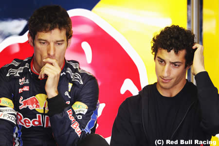 マーク・ウェバー「ダニエル・リチャルドとの関係は良好」