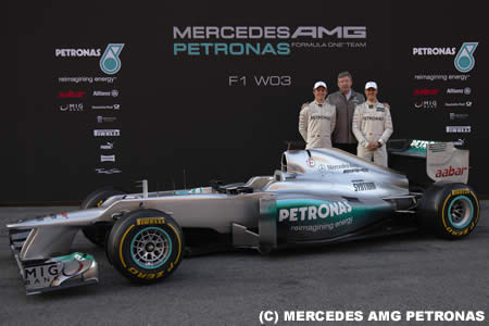 「メルセデスAMG W03は正常進化させたクルマ」とロス・ブラウン