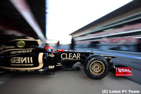 ロータス、バルセロナテストへの参加を中止
