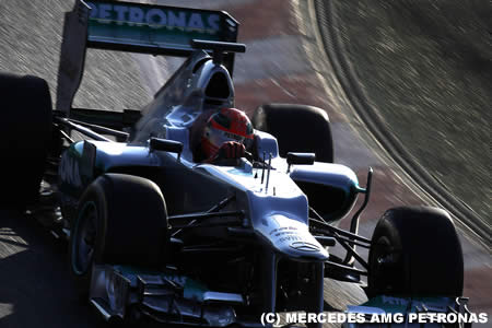 ミハエル・シューマッハ「新車の第一印象はかなりいい」