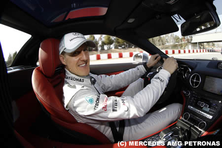 ミハエル・シューマッハとの契約延長を望むメルセデスAMG