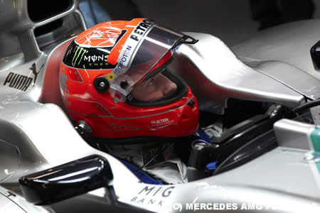 ミハエル・シューマッハとの契約延長を示唆するメルセデスAMG首脳陣