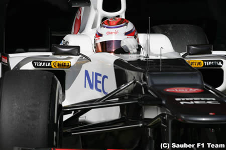 ザウバー、思うように作業が進まず