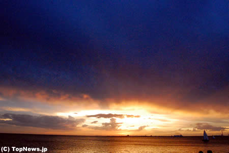 夕暮れのメルボルンその2＝F1オーストラリアGP