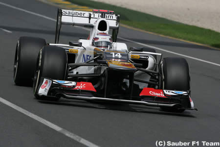 ザウバー「明日以降が楽しみ」