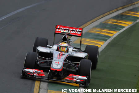 F1開幕戦オーストラリアGPフリー走行3回目の結果