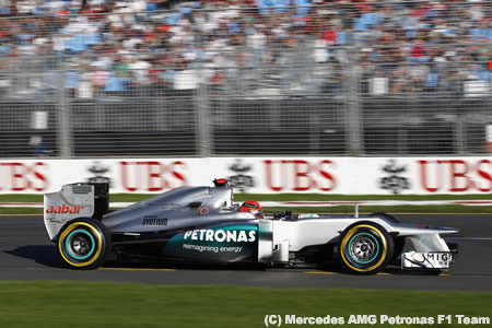 ミハエル・シューマッハ「スピンを避けるために芝生へ飛び出すしかなかった」