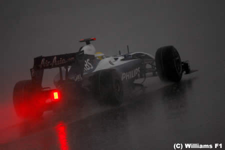 F1マレーシアGP、全日程が雨の可能性も