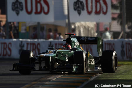 ケーターハム、中団グループ入りをあきらめず