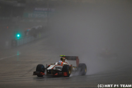 ナレイン・カーティケヤン「ポイント圏内の10番手を走っていた」