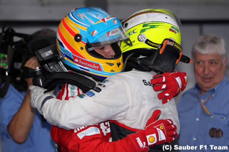 アロンソとペレスは「いい組み合わせになる」とペレス父