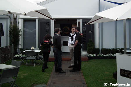 F1オーストラリアGPパドック（ロータス編）　その2