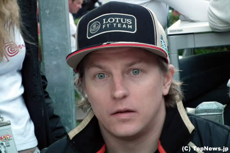 予選直後のキミ・ライコネンの表情＝F1オーストラリアGP　その3