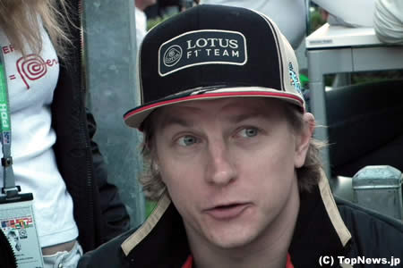 予選直後のキミ・ライコネンの表情＝F1オーストラリアGP　その4