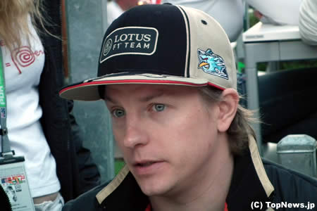 予選直後のキミ・ライコネンの表情＝F1オーストラリアGP　その5