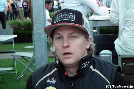 予選直後のキミ・ライコネンの表情＝F1オーストラリアGP　その9