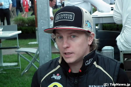 予選直後のキミ・ライコネンの表情＝F1オーストラリアGP　その10