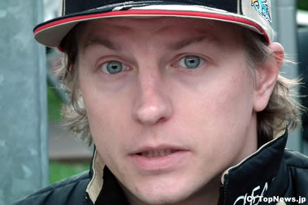 予選直後のキミ・ライコネンの表情＝F1オーストラリアGP　その12