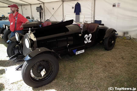 F1オーストラリアGPのヒストリックカー（Alfa Romeo 6C 1750 Super Sport）