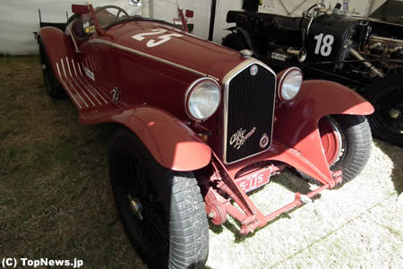 F1オーストラリアGPのヒストリックカー（Alfa 8C Touring）