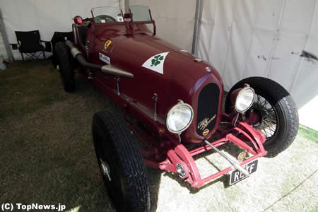 F1オーストラリアGPのヒストリックカー（Alfa Romeo RLN TF）