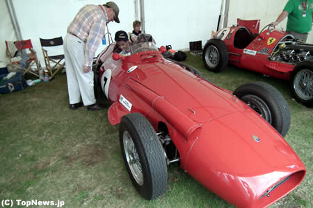 F1オーストラリアGPのヒストリックカー（Maserati 250F）