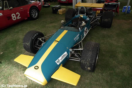 F1オーストラリアGPのヒストリックカー（Brabham BT31）
