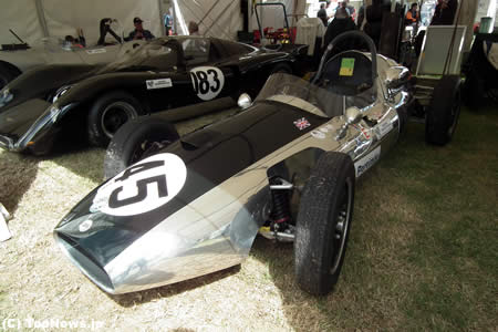 F1オーストラリアGPのヒストリックカー（Cooper Climax T45）