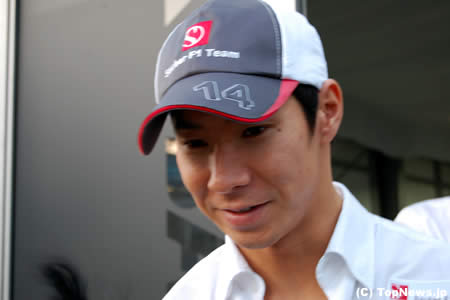 小林可夢偉、F1オーストラリアGP決勝直後の表情　その3