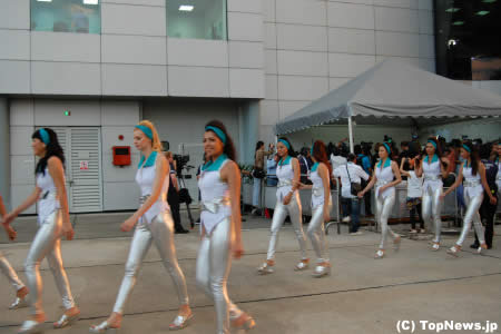 F1マレーシアGPのグリッドガール　その2