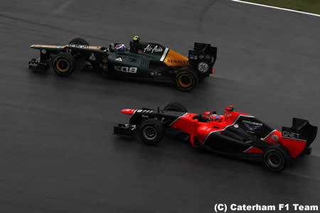ケーターハム「ライバルたちを打ち負かした」