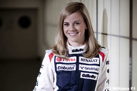 ウィリアムズ、共同オーナーの妻スージー・ヴォルフとドライバー契約