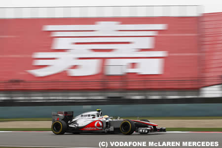 F1第3戦中国GPフリー走行3回目、詳細レポート