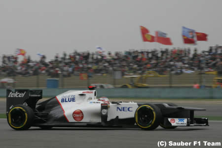 ザウバー「可夢偉は期待以上の結果を出してくれた」