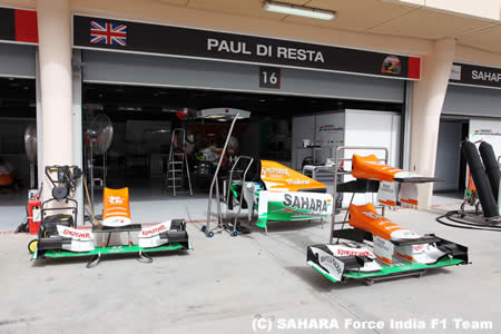 フォース・インディア、安全を考慮してバーレーンGPフリー2を欠席か