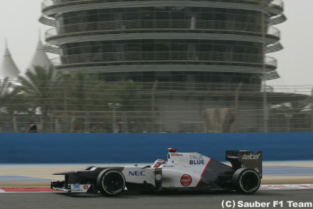 小林可夢偉「タイヤの温度管理に手こずった」