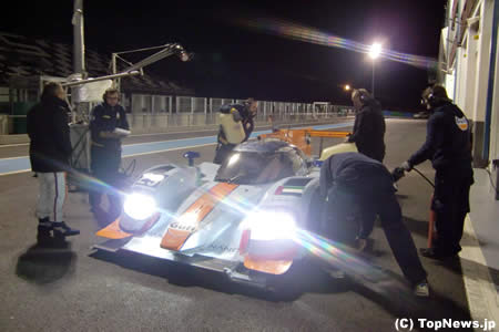 井原慶子、ル・マン24時間に向けナイトセッションのテスト