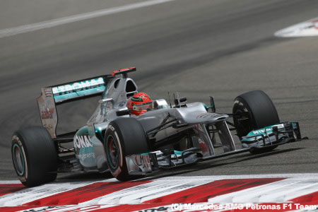 ミハエル・シューマッハ「DRSが壊れてしまった」