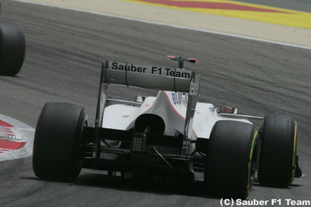 ザウバー「ポイントを狙える位置にいる」