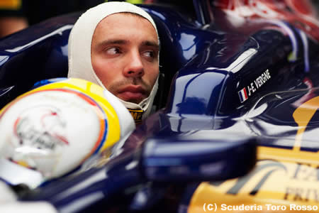 ジャン・エリック・ベルニュ、グリッド降格を免れる