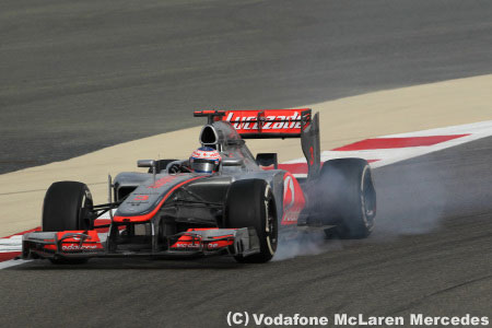 ジェンソン・バトン「リタイアするしかなかった」